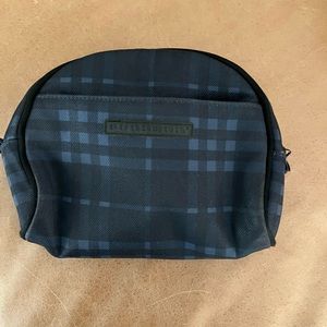 Burberry Check Golf Bag Navy Blue EUC